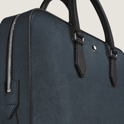 Flache Schreibmappe aus Sartorial Leder