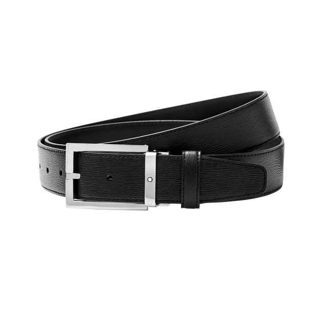 Rectangular 35&nbsp;mm Belt in Leather - 1