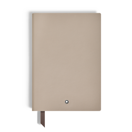 Medium Notebook in Soft Leather, Lined Pages