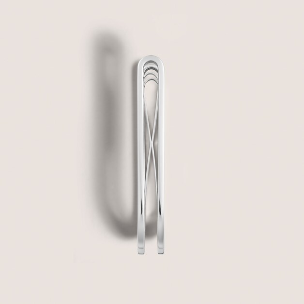 Money Clip Great Characters Homage to The Great Gatsby in stainless steel - 3