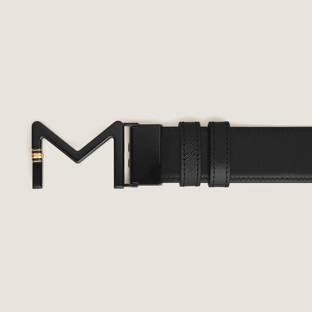 M 35 mm Reversible Belt in Meisterstück Leather - 3