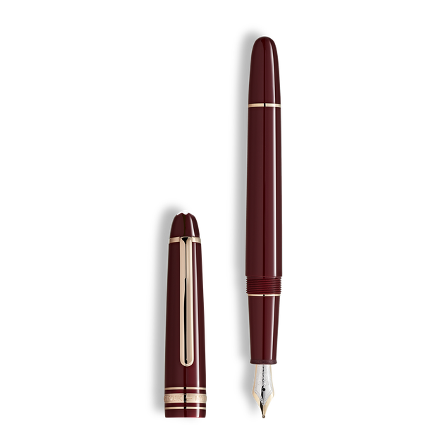 Meisterstück Burgundy Red Classique Fountain Pen - 1