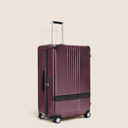 ★MONTBLANC モンブラン★シボレザー　キャリーケース★サブバッグ付き★ ☆MONTBLANC モンブラン☆シボレザー キャリーケース☆サブバッグ付き