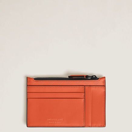 Porte-Cartes 8cc Zippé en Cuir Extreme