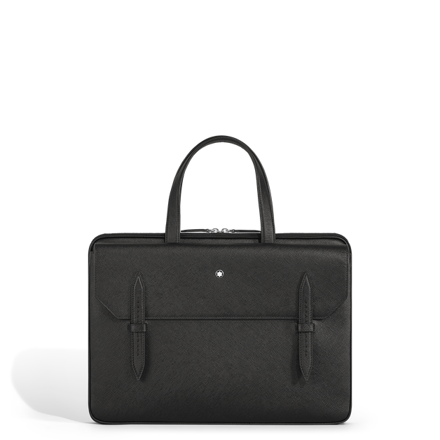 Thin Briefcase in Sartorial Leather - 1