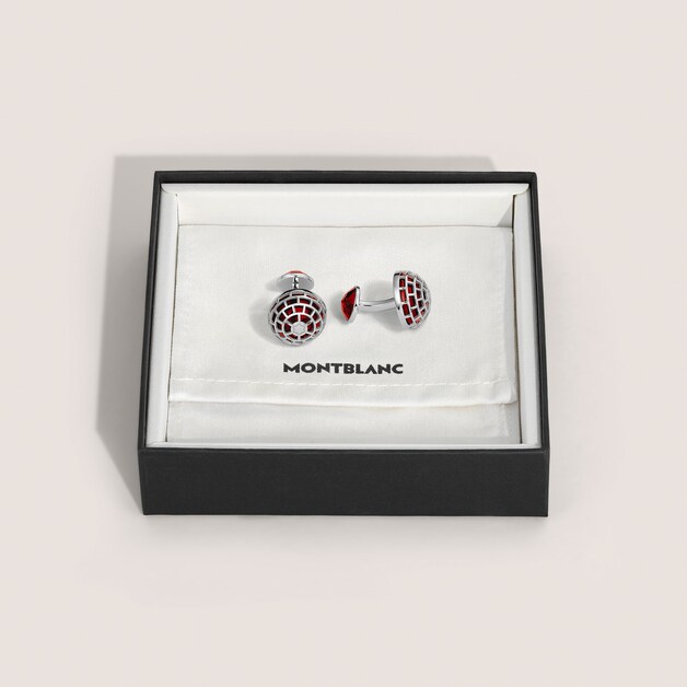 Montblanc Meisterstück Cufflinks with Jasper Stone - 3