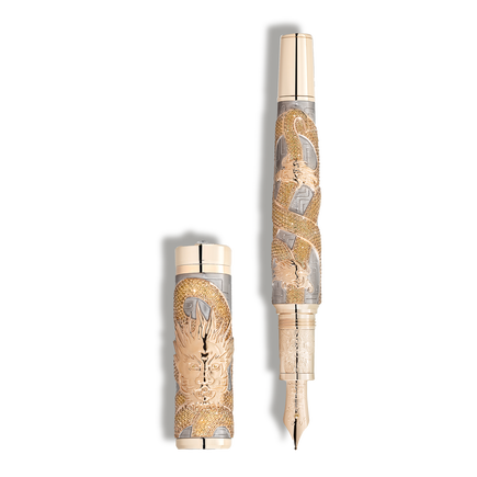 Pluma Estilográfica A Journey Among Dragons The Coiling Dragon Edición Limitada 8