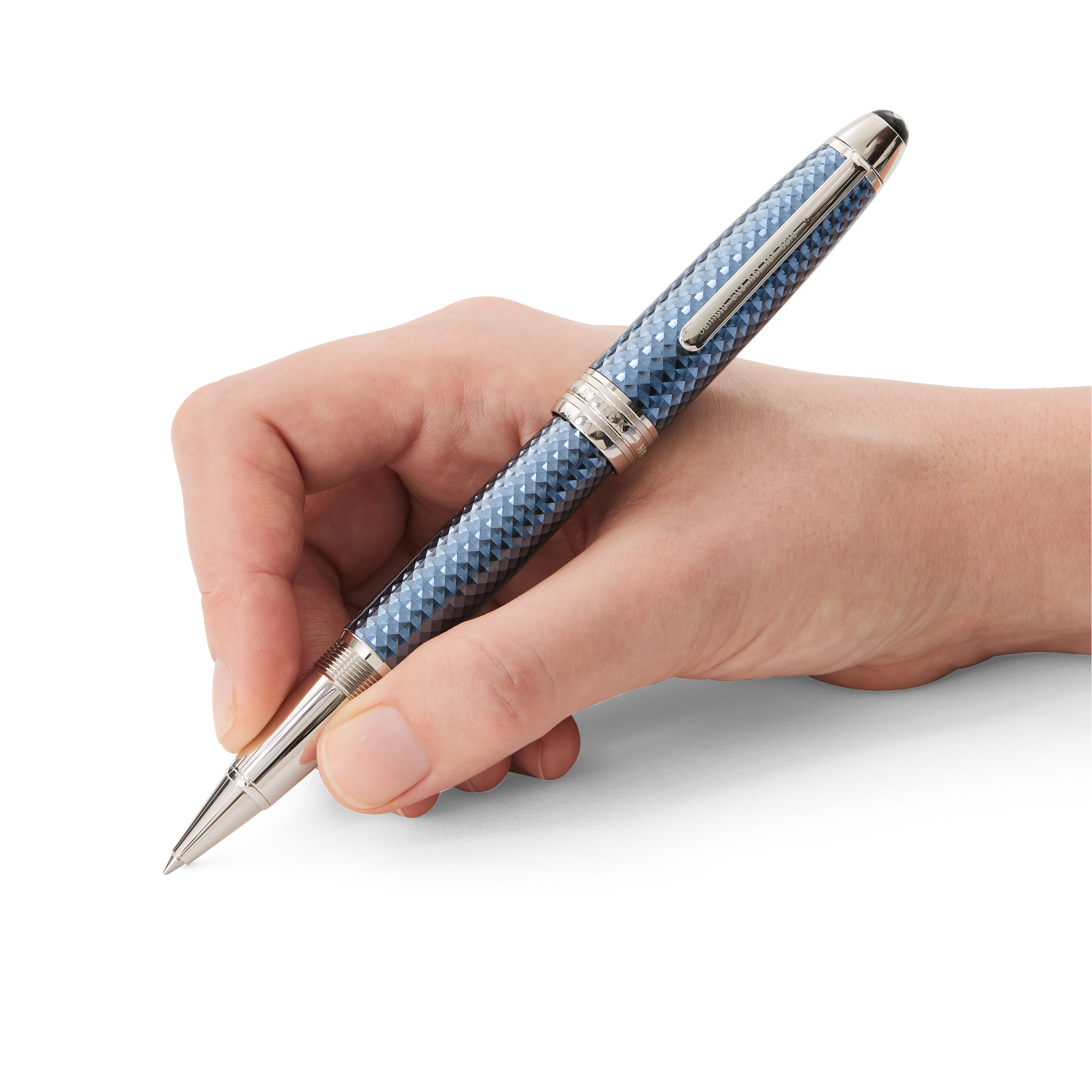 モンブラン ボールペン グレイシャー ソリテール ミッドサイズ 129409