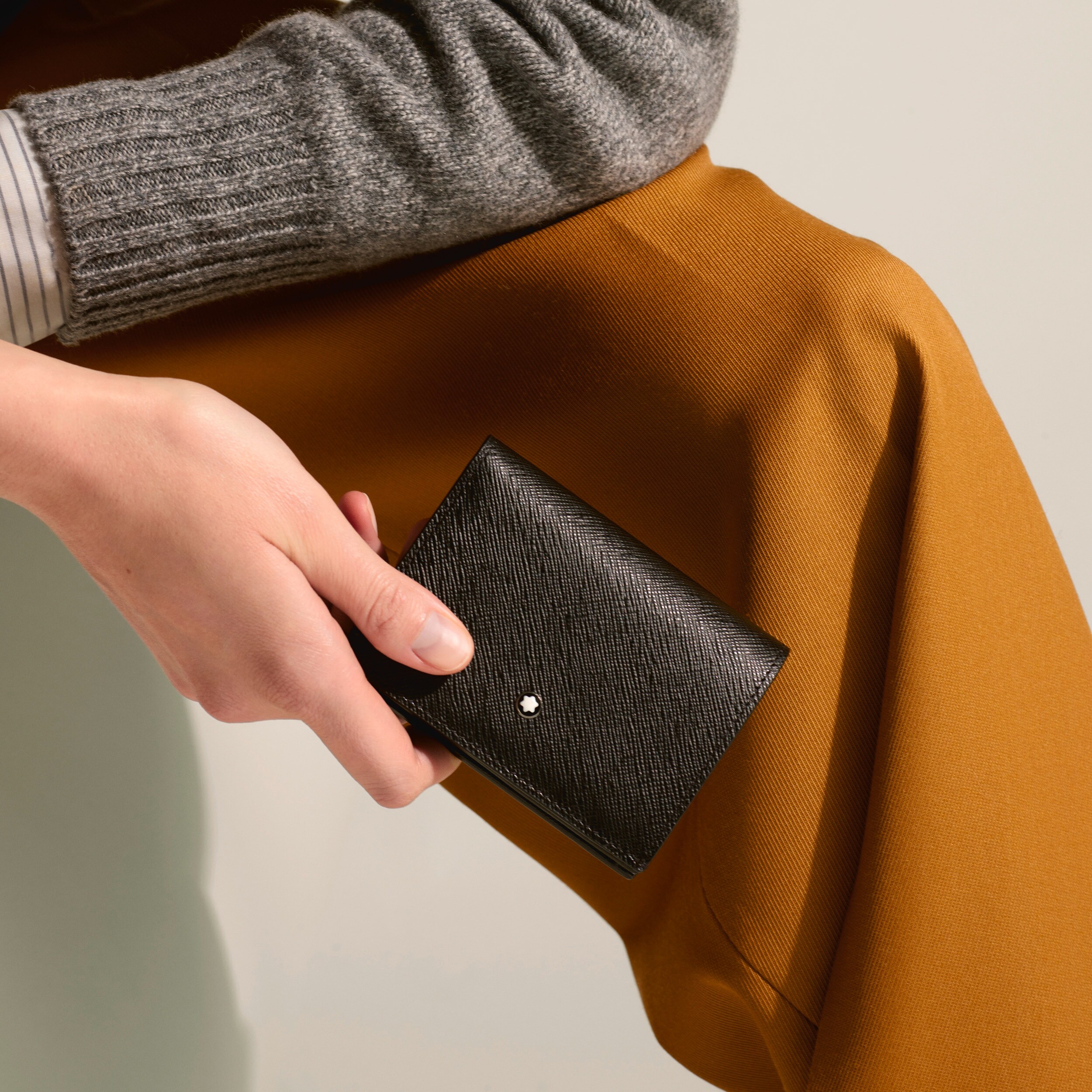 Nano Continental Wallet in Sartorial Leather