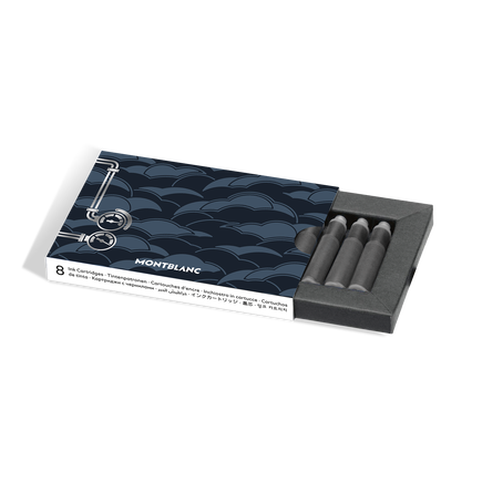Ink Cartridges, Meisterstück Around the World in 80 Days, Blue - 8-unit package