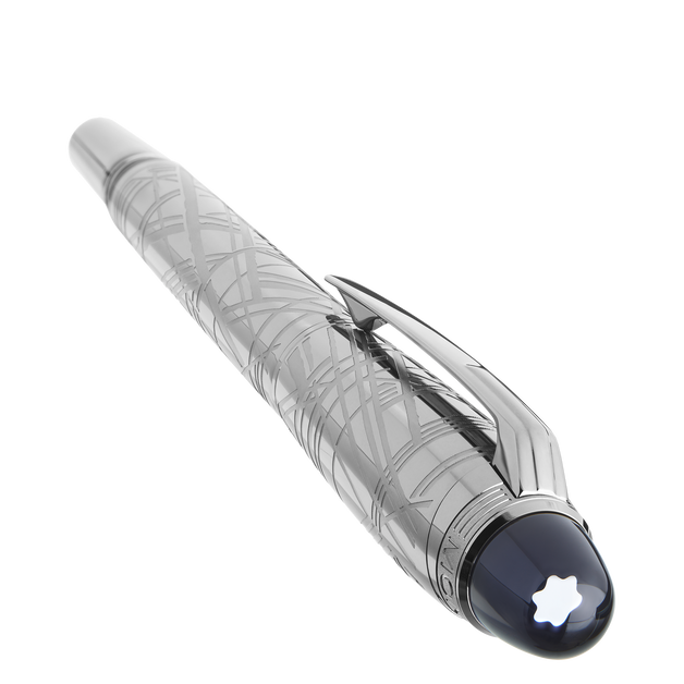 Starwalker Space Blue Metal Fountain Pen (F) - 7