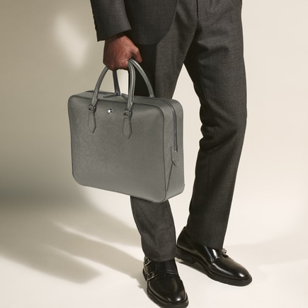 Medium Briefcase in Sartorial Leather
