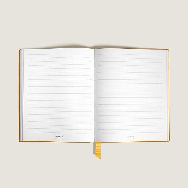 Notebook Small, Saffiano Leather, Modena Yellow - Lined Pages - 2