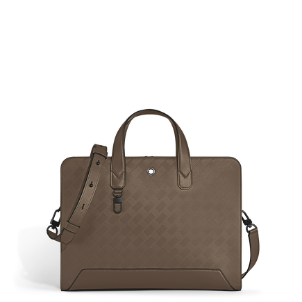 Thin Briefcase in Extreme Leather