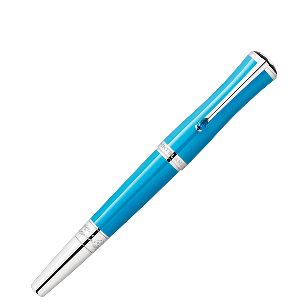 Maria Callas Special Edition Turquoise-Colored Fountain Pen - 4