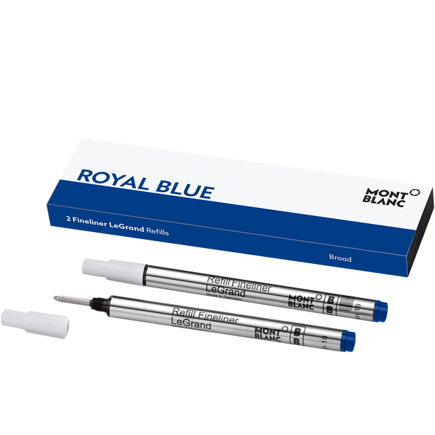 2 recharges feutre fin LeGrand, bleu royal (B) - 1