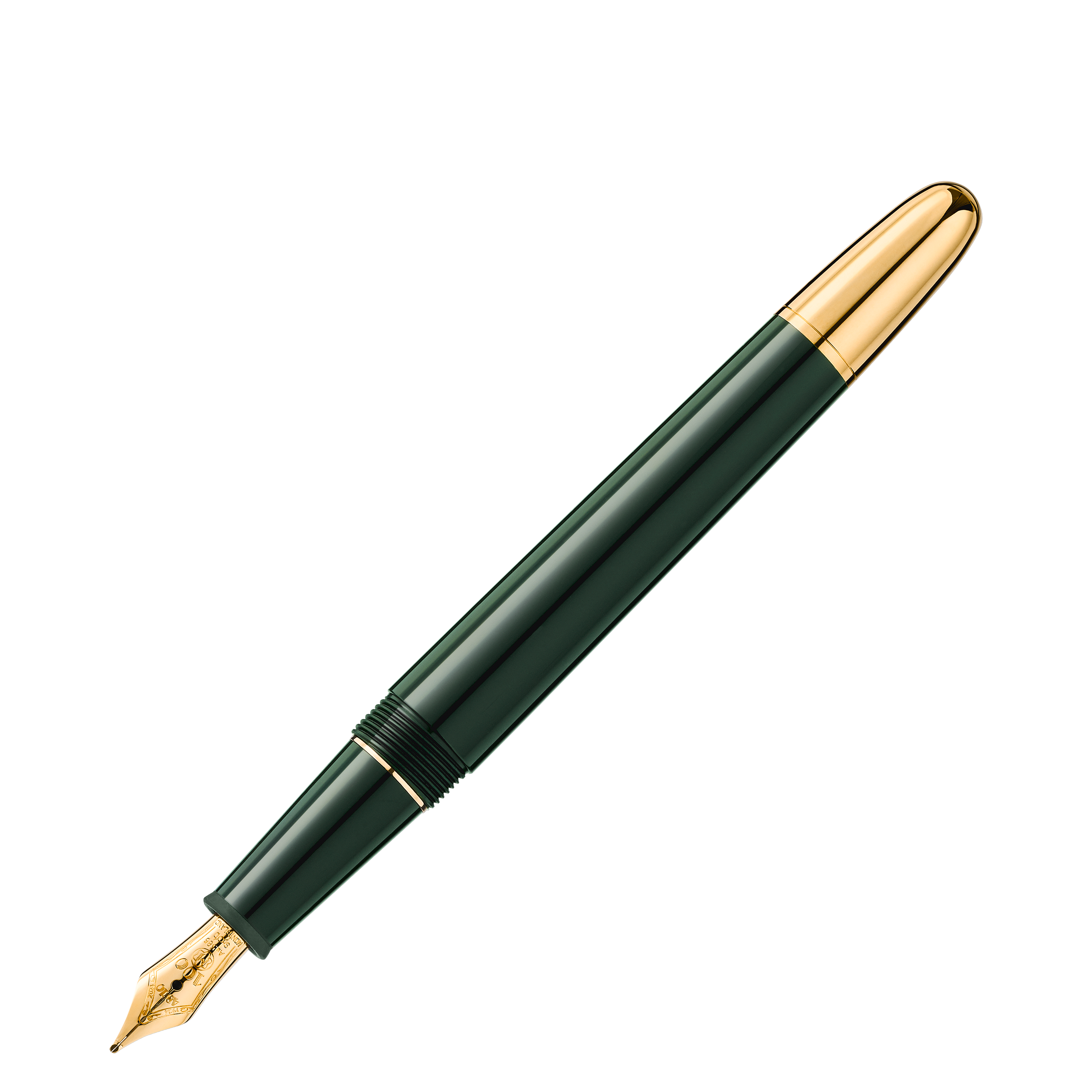 モンブラン 万年筆 マイスターシュテュック 4810 M 14K 585刻印 インク 