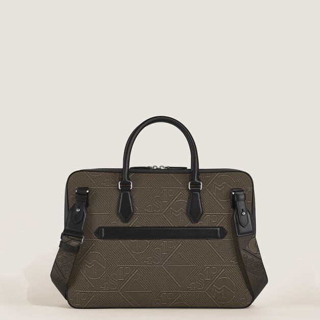 Thin Briefcase in 4810 Jaquard - 4