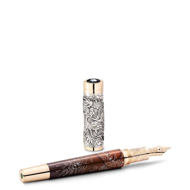 A Journey among Dragons The Earthly Dragon Limited Edition 88 Fountain Pen - 4