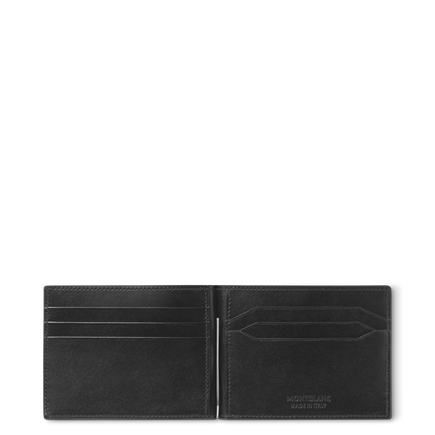 Meisterstück Cartera para 6 tarjetas con clip para billetes