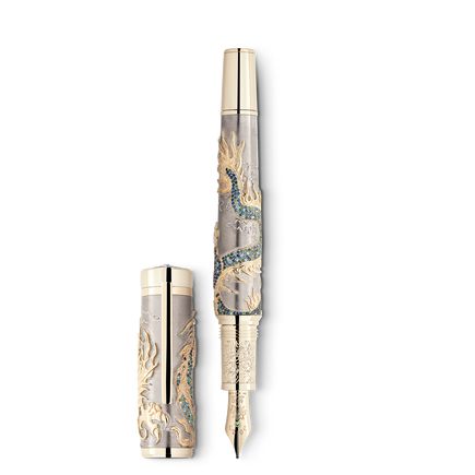 A Journey among Dragons The Earthly Dragon Limited Edition 8 Fountain Pen