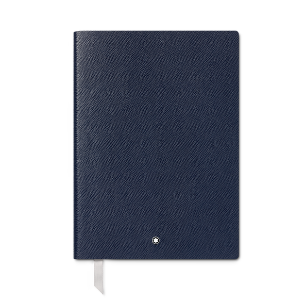 Carnet #163 format moyen, bleu - ligné - 1