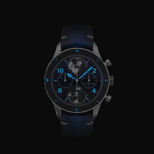 Montblanc 1858 Geosphere Chronograph 0 Oxygen Limited Edition - 290 pièces - 6