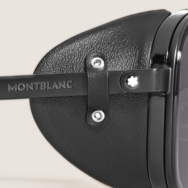 Squared Sunglasses with Black Metal Frame - 2