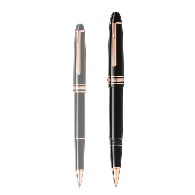 Meisterstück LeGrand chapado en oro rosa Rollerball - 4