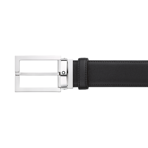 Rectangular 35&nbsp;mm Belt in Leather - 4