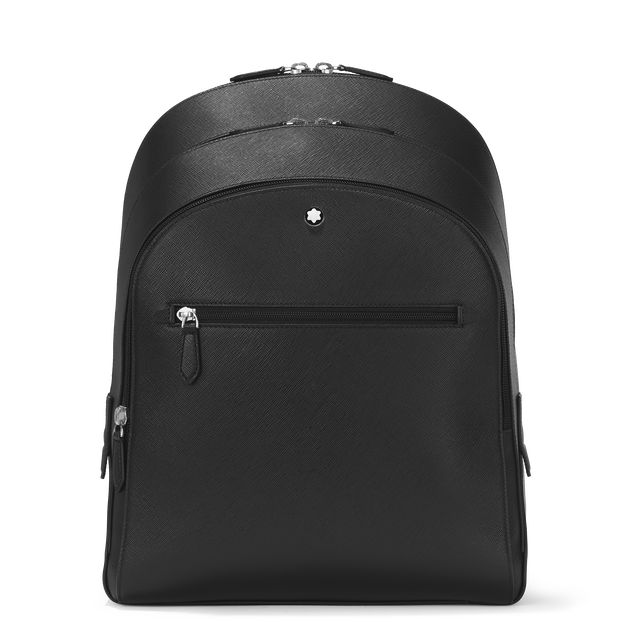 Medium Backpack with 3 Compartments in Sartorial Leather - 1