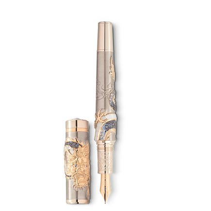 A Journey Among Dragons The Hovering Dragon Limited Edition 8 Fountain Pen