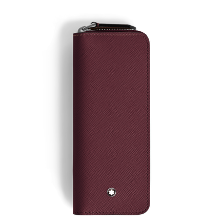 Etui für 2 Schreibgerät mit Reißverschluss aus Sartorial Leder