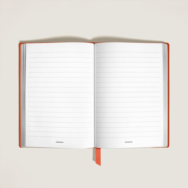 Notebook Medium, Soft Leather, Red - Lined Pages - 2