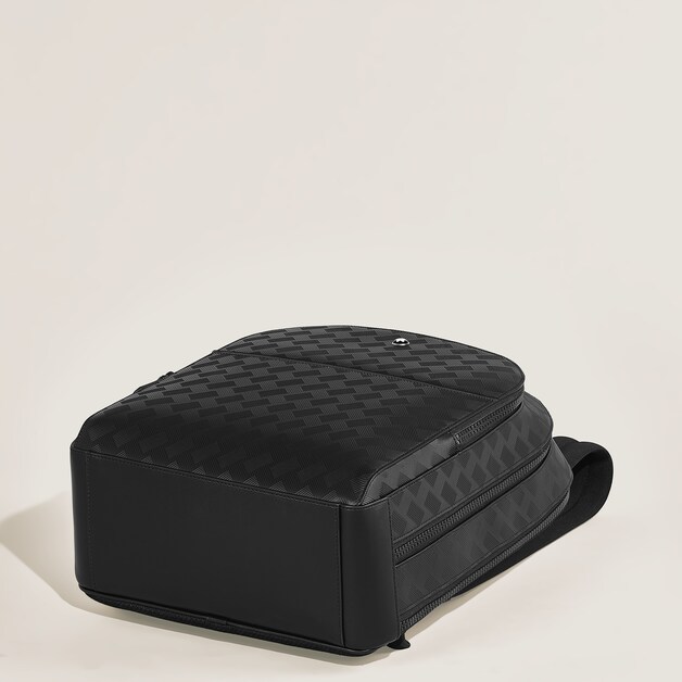 Large Backpack with 3 Compartments in Extreme Leather - 6