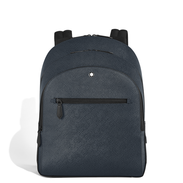 Medium Backpack with 3 Compartments in Sartorial Leather - 1