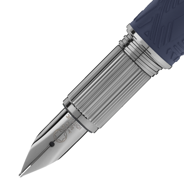 StarWalker SpaceBlue Precious Resin Fountain Pen - 3