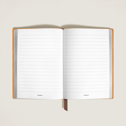 Medium Notebook, Soft Leather, Brown – Lined Pages