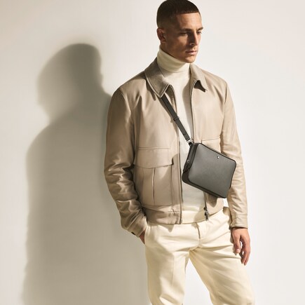 Small Crossbody Bag in Sartorial Leather