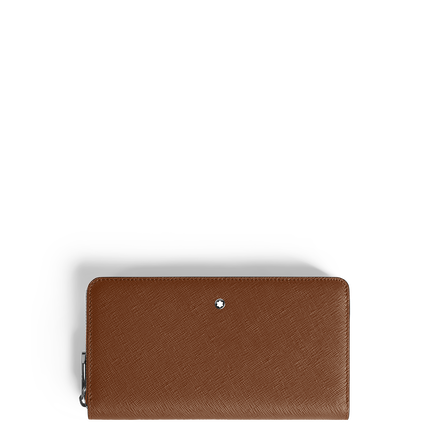Portefeuille zippé 12cc Sartorial