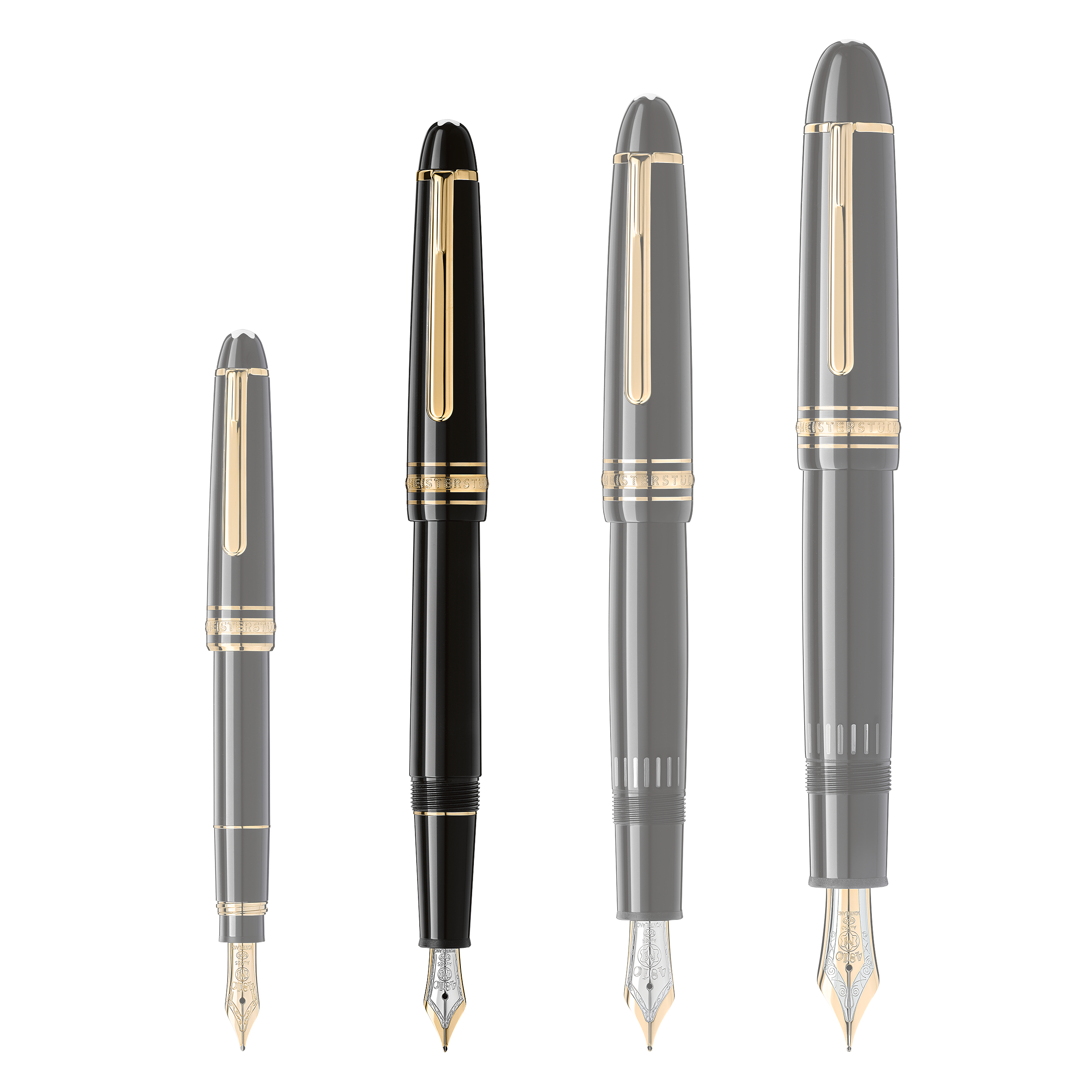 MONT BLANC ブラック 万年筆 Fペン先 P 145 106521…… MONTBLANC