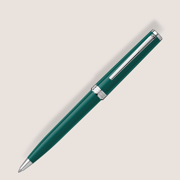PIX Deep Green Ballpoint Pen - 3