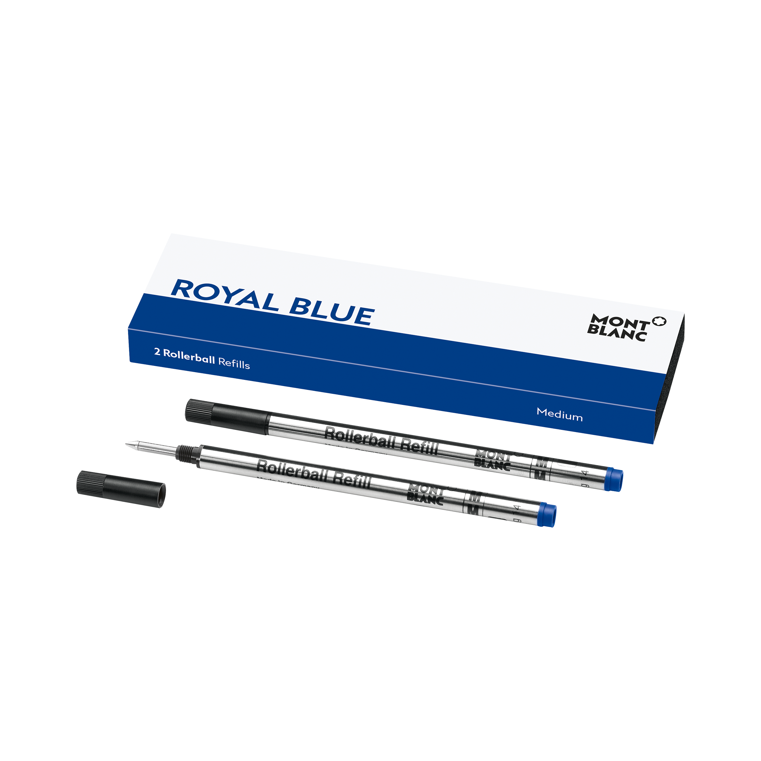 2x Rollerball Refills, Royal Blue