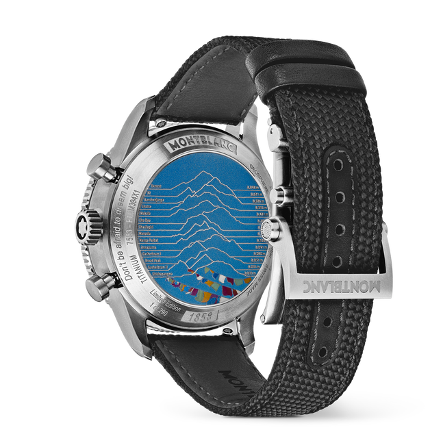 Montblanc 1858 Geosphere Chronograph 0 Oxygen The 8000 Limited Edition - 290 pieces - 5