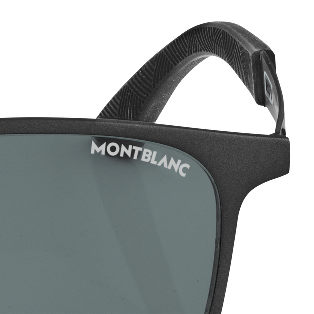 Squared Sunglasses with Black Metal Frame - 3