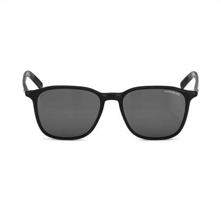 Squared Sunglasses with Black Acetate Frame
