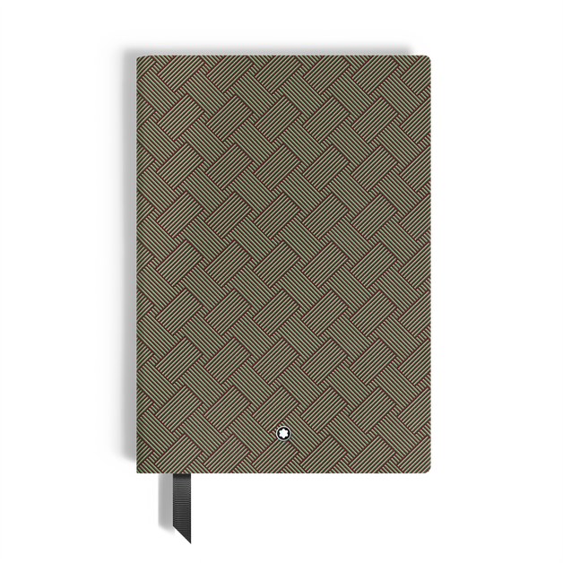 Extreme 3.0 Cuaderno #146 pequeño, piel verde lima, verde, con líneas - 1