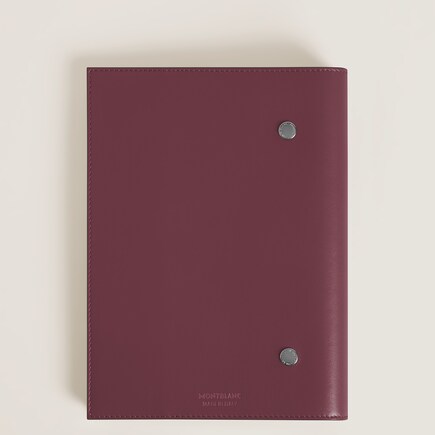 Montblanc Medium Envelope Notebook in Cassis Leather