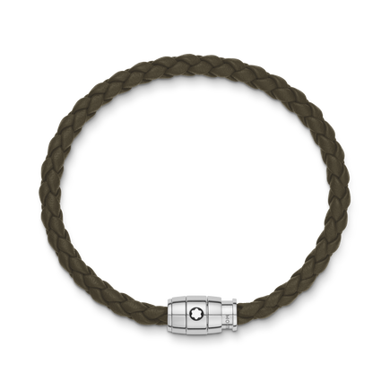 Bracelet Medium, Soft Leather, Khaki