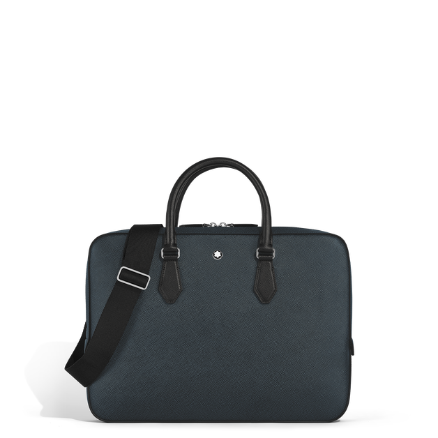 Thin Briefcase in Sartorial Leather - 1